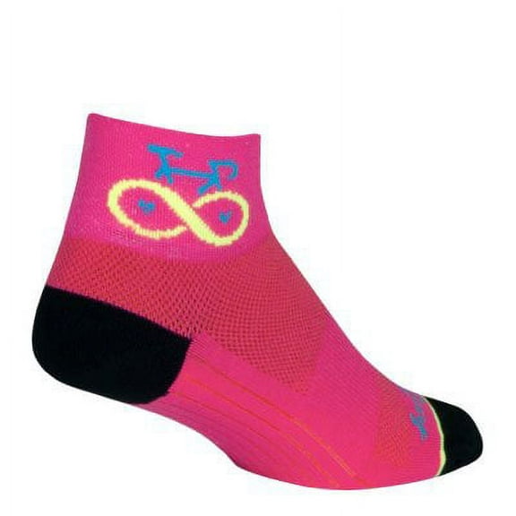 SockGuy Women's 2in Always Cycling/Running Socks (Always - S/M)