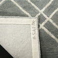 thumbnail image 4 of SAFAVIEH Himalaya Maralyn Geometric Wool Area Rug, Dark Grey/Ivory, 8' x 10', 4 of 7