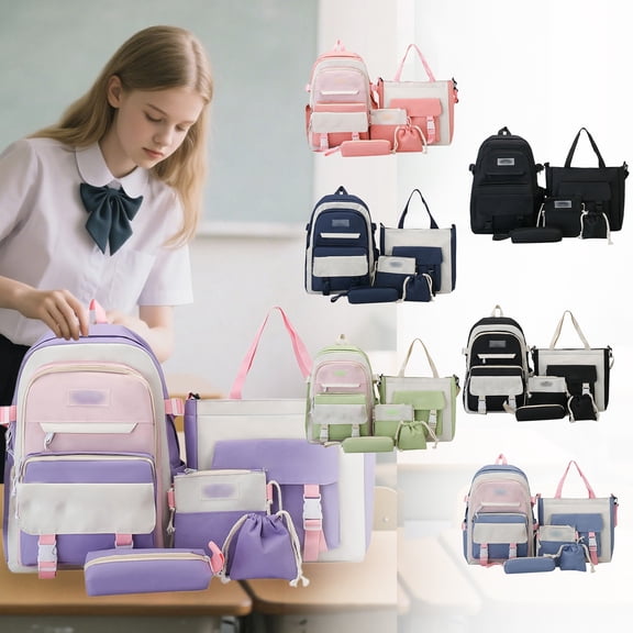 LILIYA Elegant Backpack, Lightweight, Adjustable Shoulder Straps, All Season, for Ages 6Rd 7th 10th 12th, Primary School, Versatile Pack, Book Bag, Versatile Design
