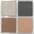 thumbnail image 2 of Palladio Eyeshadow Quads, Velvety Pigmented Blendable Matte, Metallic & Shimmer Finishes, Creamy Formula, Four Way Quad Eye Shadow Palette, Talc-Free (Party Rocker), 2 of 8