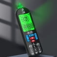 thumbnail image 1 of Smart Digital Multimeter, Capacitance Diode Continuity Resistance AC DC Voltage Tester Rechargeable Voltmeter With 2 Probe, 1 of 8