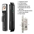 thumbnail image 2 of 3D Face Recognition Smart Lock Contactless Door Opening Automatic Smart Lock With Camera WiFi Video Doorbell APP Control ,Easy Installation, 2 of 5