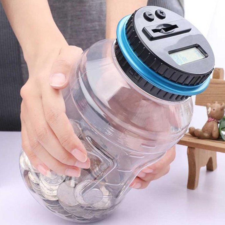 Digital Energy® Locking Digital Coin Bank Savings Jar. : Target