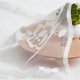 thumbnail image 5 of Juego de 2 cortinas Jubilantex de encaje floral blanco transparente, 132 x 213 cm, 5 of 7