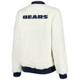 thumbnail image 5 of Women's G-III 4Her by Carl Banks Oatmeal/Navy Chicago Bears Switchback Reversible Full-Zip Jacket, 5 of 6