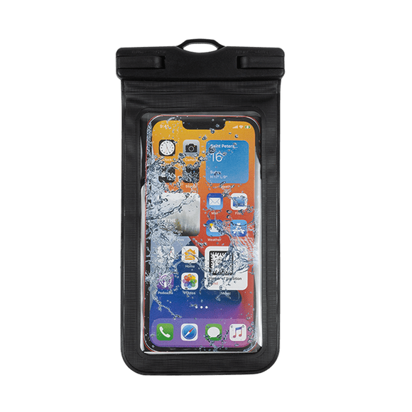 LOGiiX Waterproof Pouch for smartphones - Black