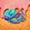 Blue Pink Orange, variant on Erosebridal Baseball Ice Cream Full Size Comforter Sets 3 Pieces for Kids,Boys Girls Blue Drip Food Waffle Bedding Sets,Luxury Bedroom Decor