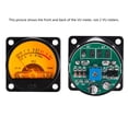 thumbnail image 2 of Upgraded VU Level Meter Driver Board Panel VU Meter Warm LED Backlight Sound Pressure Meter Quality Plastic Made, 2 of 9