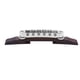 thumbnail image 1 of Guitarra Con Base De Palisandro, Puente De Guitarra, Altura Ajustable Duradera, Aleación Sólida De Zoinc Y Palisandro, Bricolaje Para Amantes De Los Instrumentos De Guitarra, ANGGREK Musical Instrument Accessory, 1 of 8