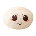 thumbnail image 2 of Rirozkan Pillow, Dumpling and Bun Shaped Cushion, Fun Food Pillow for Sofa, Couch and Bed, Soft Plush Decorative Pillow, Novelty Gift for Home and Lounge, B, 2 of 6