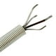 thumbnail image 4 of Serpiente de drenaje, varillas limpiadoras de drenaje, herramientas de limpieza para quitar obstrucciones, herramientas de dragado de tuberías de resorte de 24,4 pulgadas, limpiador de cabello doméstico para fregadero de cocina, bañera de baño, inodoro Sincero Electrónica, 4 of 5