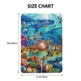 thumbnail image 2 of Car Seat Cover Baby, Sea World Baby Car Seat Cover for Baby Boys Girls Newborn , Infant Car Seat Canopy Cover Nursing Breastfeeding Cover Warm Blanket, 2 of 7