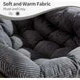 thumbnail image 4 of Comfortable Outdoor Rattan Rocking Chair with Padded Cushion Ideal for Front Porch, Living Room, Patio or Garden Perfect for Relaxation and Leisure Time Enjoyment, 4 of 12