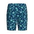 thumbnail image 7 of Daiia Daisies Flowers Mens Woven Stretch Pajama Short,Short Pajama Pants-X-Large, 7 of 7