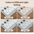 thumbnail image 7 of Design&I 2'x3' Washable Accent Rug Pet Friendly & Non-Slip Built-In Grip Door Curved Lattice Border Details Decorative Front Boho for Kitchen, Station, 7 of 7