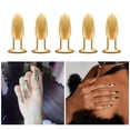 thumbnail image 2 of ZPAQI Fashion Nail Rings Set of 5 Adjustable Size Sturdy Alloy Jewelry for Women, 2 of 7