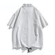 thumbnail image 3 of Playera Elvqul Hombre Casual Beige Manga Corta Diseño Solapa, 3 of 3
