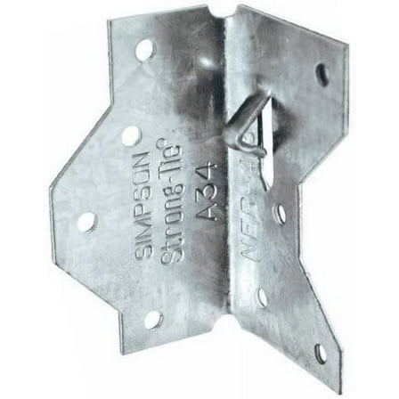 Simpson Strong Tie A34Z ZMAX Galvanized 18-Gauge Framing Angle 100-per Box