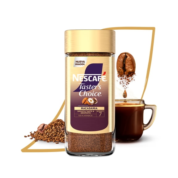 Café soluble Nescafé Tasters´s Choice con aroma a nuez de macadamia 100 g