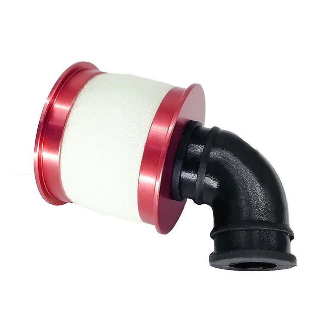 Air Filter, Universal 1/10 Air Filter Cleaner Upgrade Part Compatible With Hsp 94188 94122 Oil Motor Remote Control (1 Piece, Red)