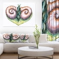 thumbnail image 1 of Heart with Two Snails in Love - Animal Canvas Art Print, 1 of 3