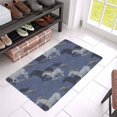 Large Door Mat Outside Entrance Beautiful Horses Front Door Mats Non