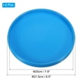 thumbnail image 2 of Unique Bargains Disque Volant 8 Pouces 160 Grammes Disque d'Entraînement Sportif avec Sac de Rangement, Bleu 2 Pack, 2 of 6