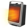 thumbnail image 1 of Calefactor de espacio Rosekm 1500W cerámico de 3 niveles de calor, color plata, 1 of 7