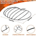 thumbnail image 2 of Miayilima Wreath Flower Garden Pumpkin Garland Metal Pack DIY Holiday Door Decorations A, 2 of 6
