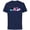 Navy, variant on Disney Minnie Mouse and Daisy Duck Dad Father’s Day Birthday - Short Sleeve Cotton T-Shirt for Adults - Customized-Black