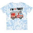 thumbnail image 3 of Inktastic I'm 2 Fire Truck 2nd Birthday Boys or Girls Toddler T-Shirt, 3 of 5