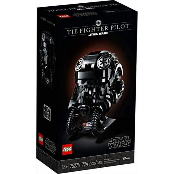 LEGO TIE Fighter Pilot Helmet 75274 Building Set (724 Pieces)