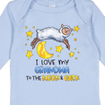 thumbnail image 4 of Inktastic I Love My Grandma to the Moon and Back Cute Sheep Boys or Girls Long Sleeve Baby Bodysuit, 4 of 5