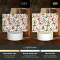 thumbnail image 3 of Fotbe Floral With Butterflies Pattern Acrylic Night Light Gift with 3 Color ModesTouch-Sensitive LED Lamp Perfect Gift for Mother's Day, Birthday, or Christmas, 3 of 9