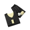 thumbnail image 1 of Charmo Men's Long Johns Thermal Underwear Velvet Lined Base Layer Set for Cold Weather, 1 of 7