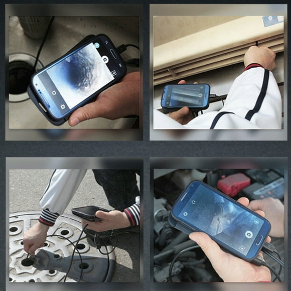 Usb Borescope Phone Accessories 7mm HD Phone Endoscope With Flexible Wire Lightweight Multifunctional Waterproof USB Endoscope
