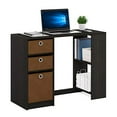 thumbnail image 4 of Furinno 15110 JAYA Modern Computer Study Desk, Espresso, 4 of 5
