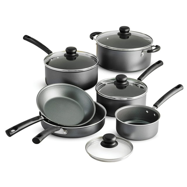 Batería de Cocina Primaware Tramontina, Aluminio, Antiadherente, Incluye 10 Piezas, Color Gris modelo 80119-542