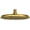 Brushed Gold, variant on Riobel 408-Ws 1.75 GPM Single Function Rain Shower Head - Nickel