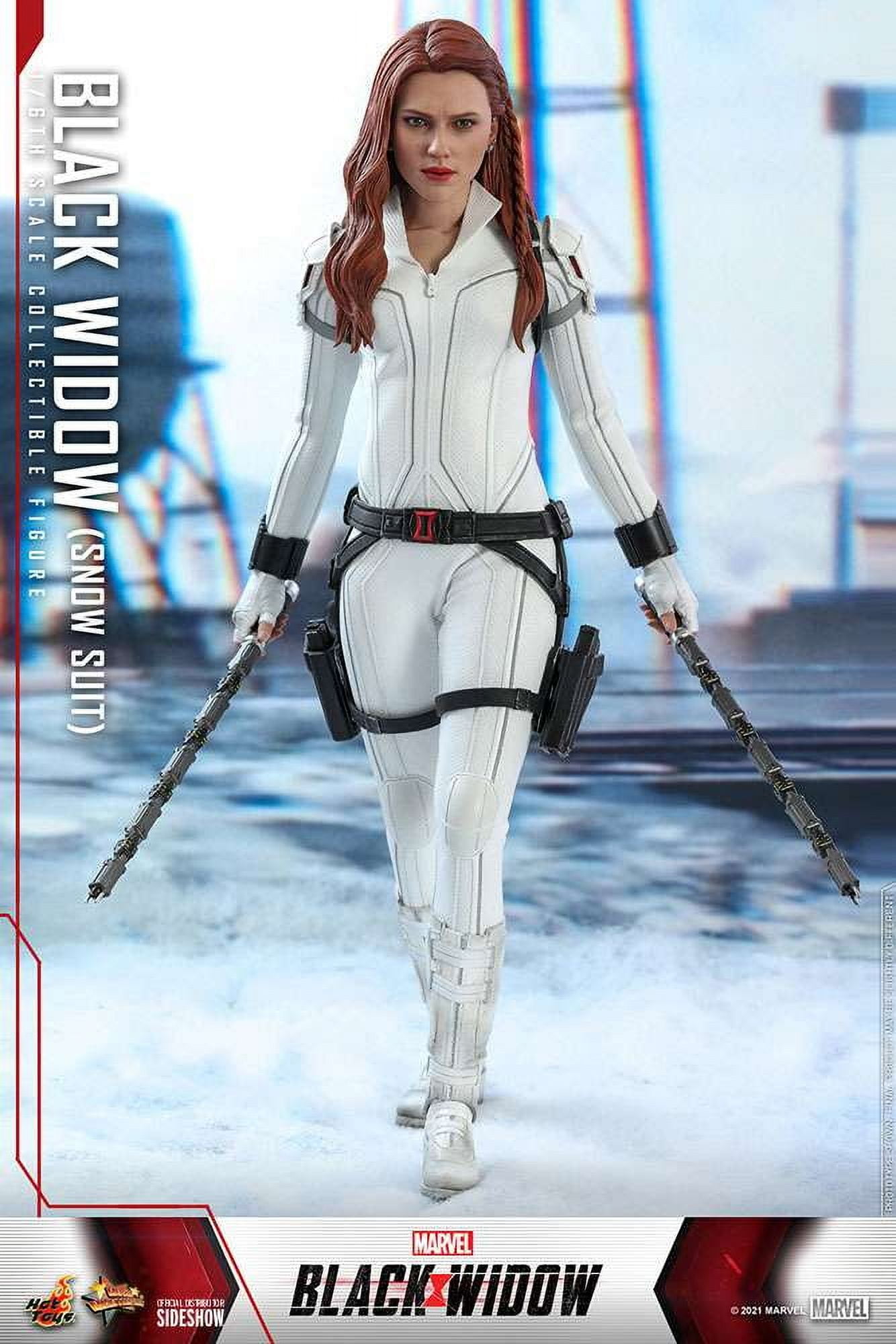 Figure Hot Toys MMS601 - Marvel Comics - Black Widow - Black Widow Snow Suit