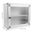 thumbnail image 2 of ColoMX Botiquines de pared: botiquín de pared para baño, caja de almacenamiento de medicamentos, organizador médico de metal, pastillero para medicamentos., 2 of 8