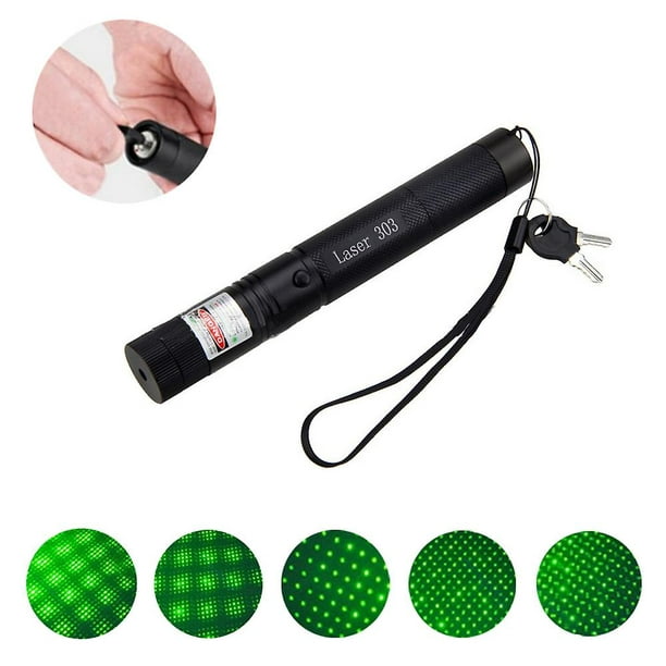 Pointeur laser vert avec fonction télécommande, Présentation / Pointeurs  laser