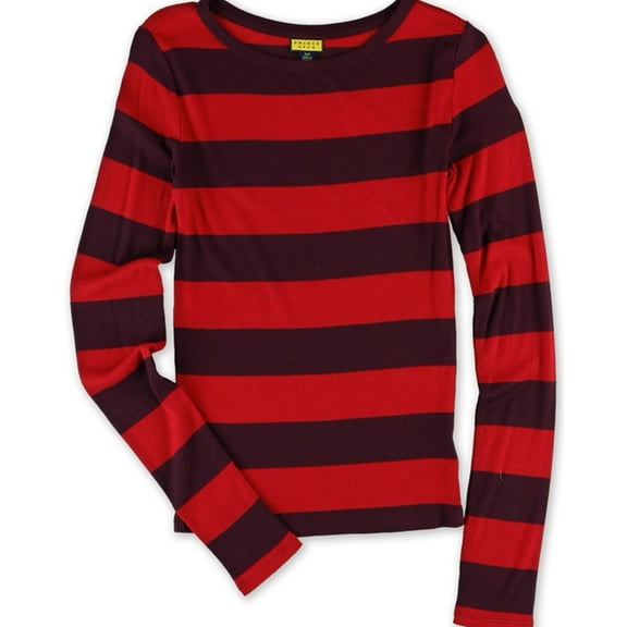 Juniors Striped Graphic T-Shirt