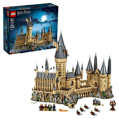 UPC: 0673419281911 | LEGO Harry Potter Hogwarts Castle 71043 Building Set – Model Kit with Minifigures  Featuring Wand  Boats  and Spider Figure  Gryffindor and Hufflepuff Accessories  Collectible for Adults and Teens