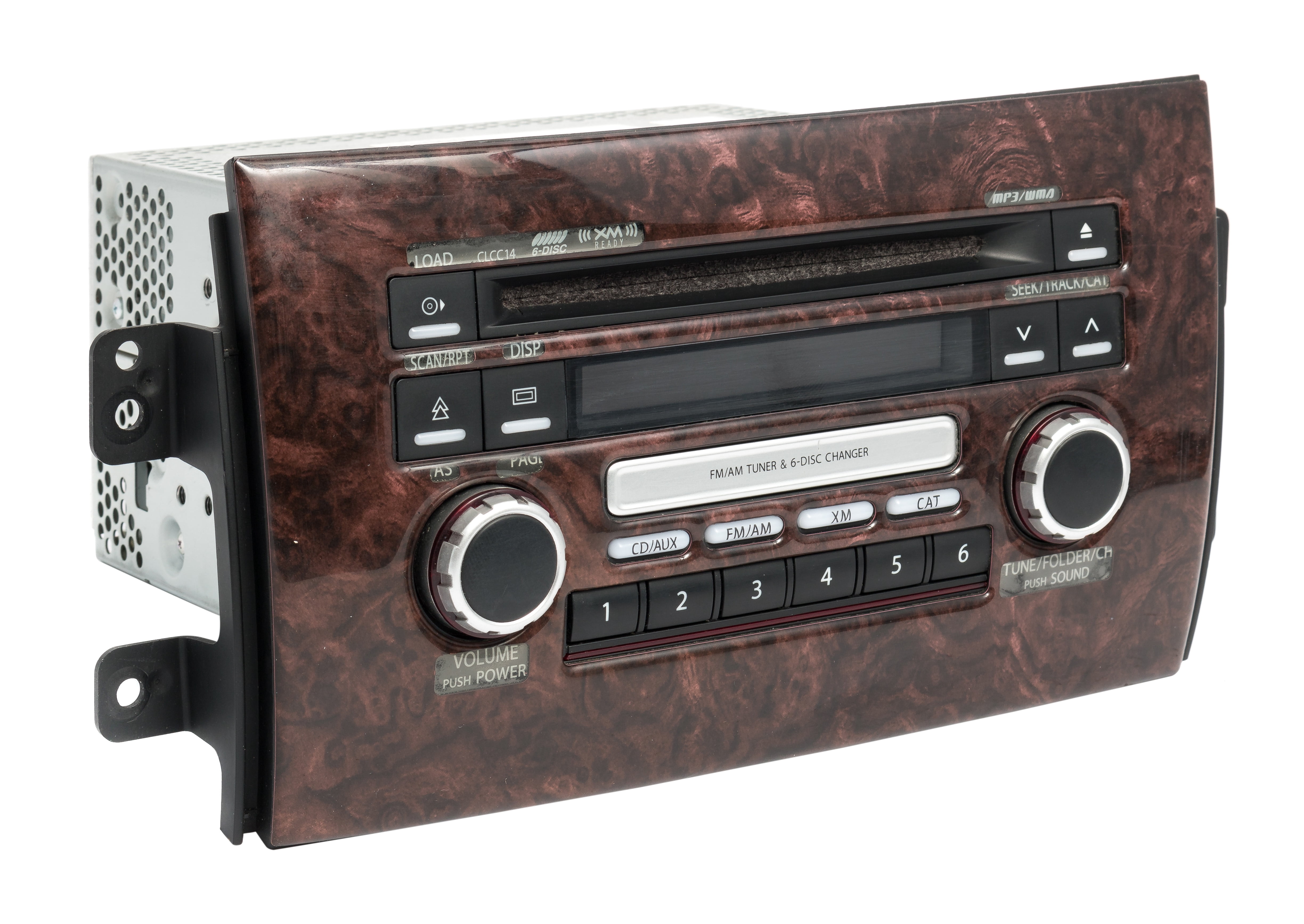 Restored 2007-12 Suzuki SX4 AM FM Radio XM 6 Disc CD MP3 Player 39101-80JG0 OPT CLCC14 (Refurbished)
