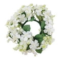 thumbnail image 4 of Front Door Wreath Hanging Ornament PP Material 20cm for Window Wall Home Farmhouse Restaurant Decor, 4 of 9