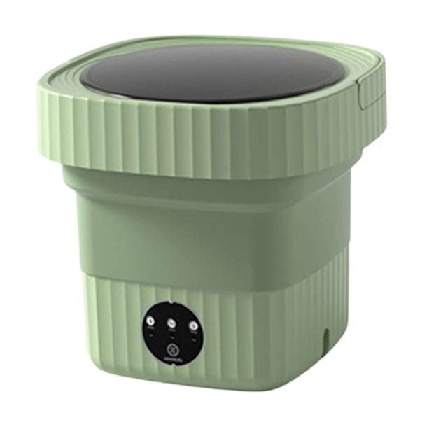 Lavadora Portátil 6L Mini Lavadora Plegable Lavadora Secadora Giratoria para Viajes