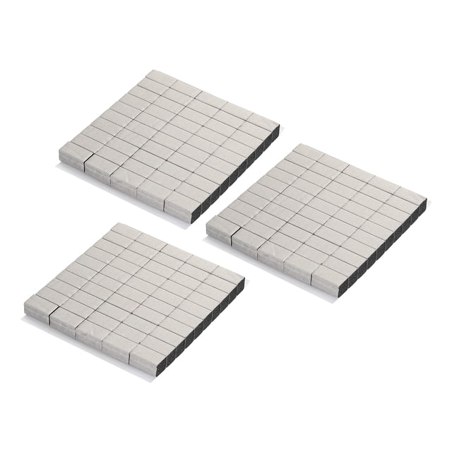 Esponja de tela conductiva Uxcell con espuma de alta protección y respaldo adhesivo, tira pegajosa de 20x10x10mm, paquete de 150