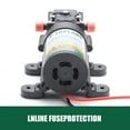 thumbnail image 6 of TOPLAND 12V Portable Diaphragm Water Pump with Safety Accessories Pressure Self Priming, 6 of 13