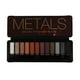 thumbnail image 1 of BYS Metals Eyeshadow Palette Tin with Mirror & Dual Applicator 12 Metallic Shades, 1 of 6